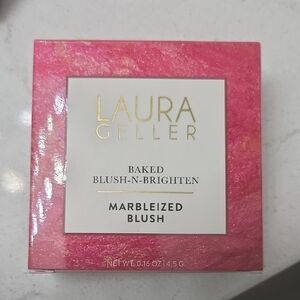 Laura Geller Baked Blush-N-Brighten Marbleized Blush In Sunlit Rose